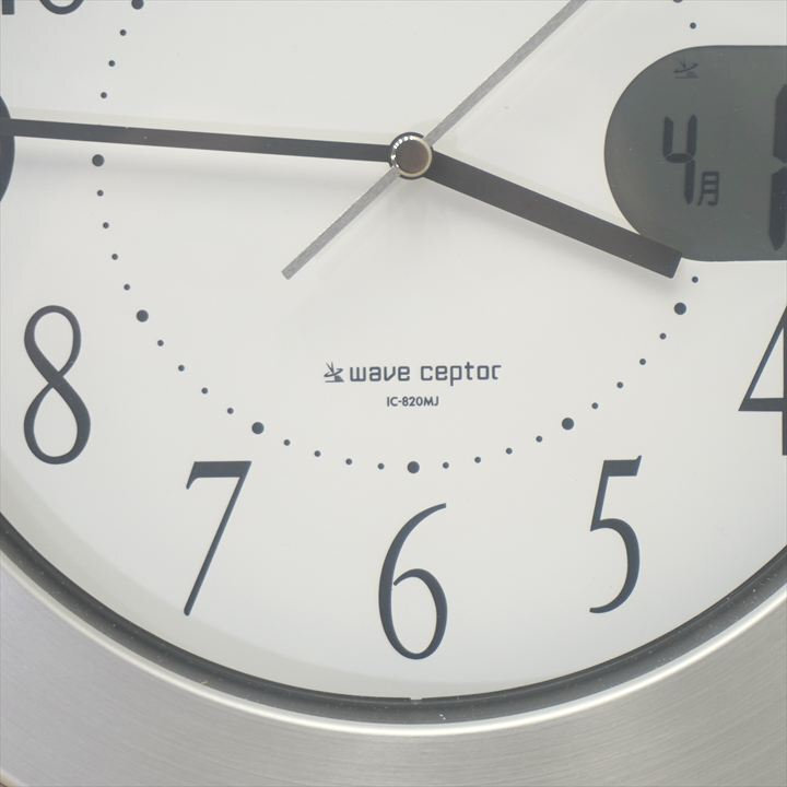 カシオ 壁掛 電波時計 表示付