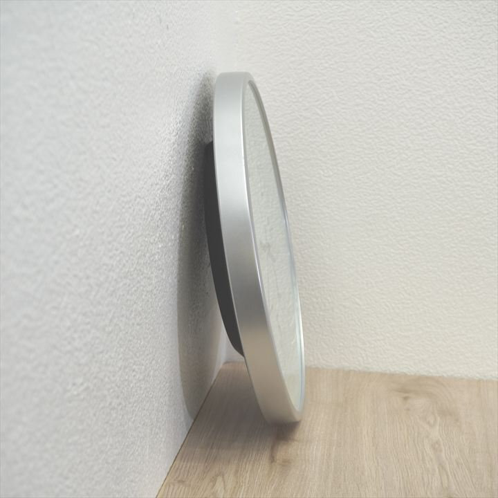 カシオ 壁掛 電波時計 シルバー