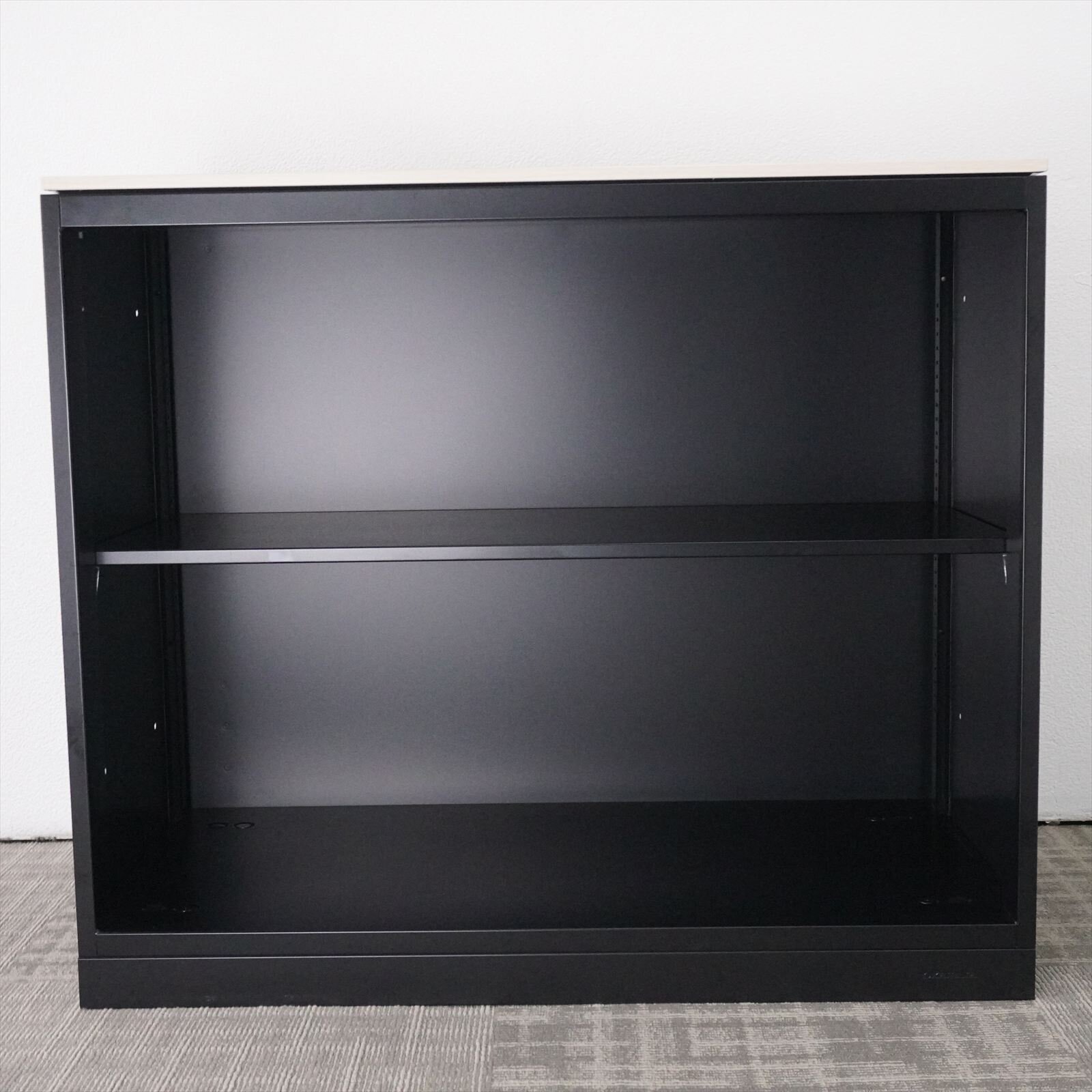 オカムラ レクトライン オープン書庫 天板付 Ｗ900 D450 H775 ZH25色 (ツヤ有り)