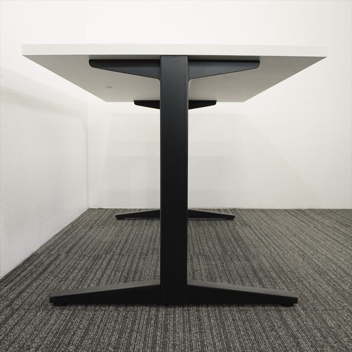 プラス ステージオ ミーティングテーブル 1280 H720 ホワイト