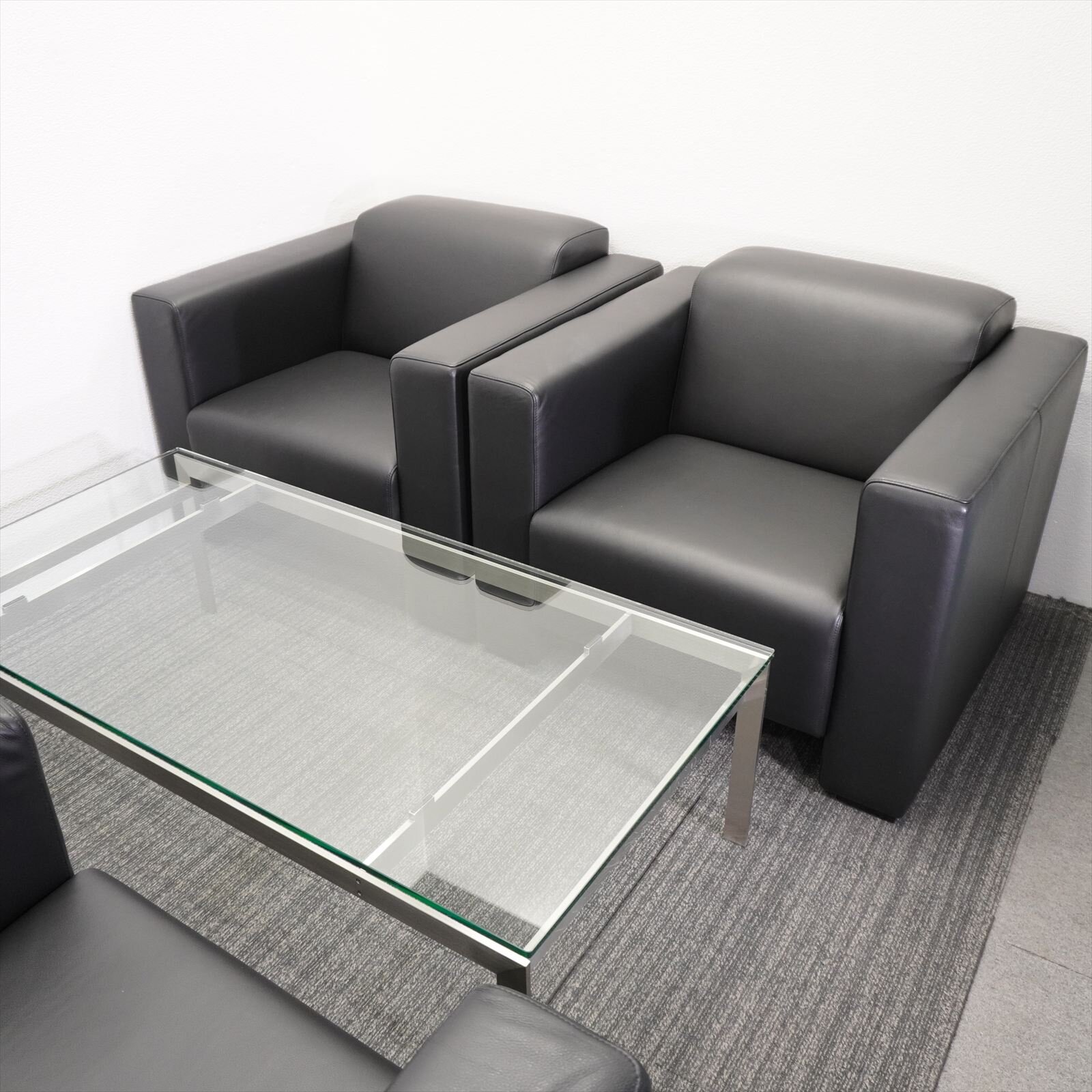 HILL COLLECTION ヒルコレクション 応接5点セット／LE FAMA ex (ル ファーマ イーエックス) 1Pソファ×4・GRACE table (グレイステーブル)×1