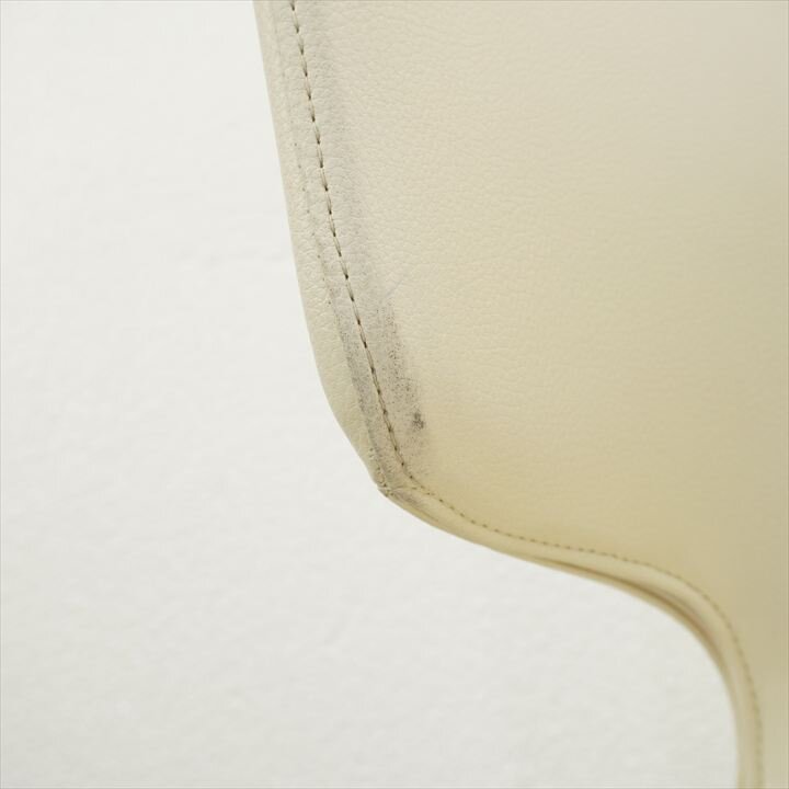 カッシーナ・イクスシー 367 HORA オラ アームチェアー アイボリー 革 特価品