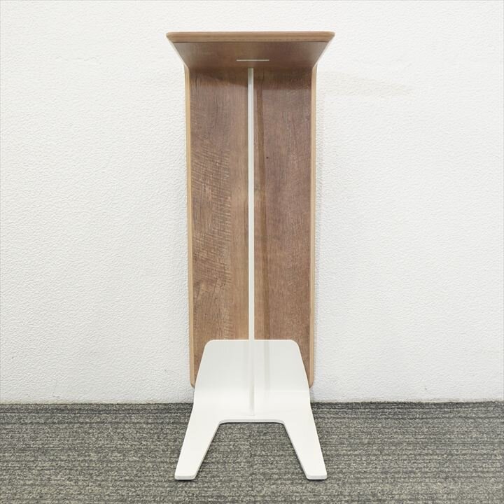 【2021年製】オカムラ アルトピアッツァ サイドテーブル W450 D250 H670 ソーンオーク