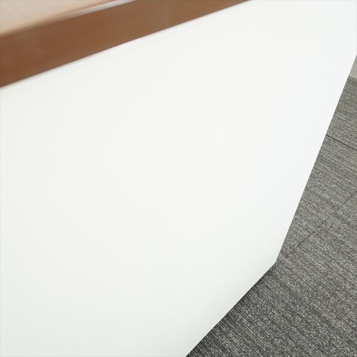 オカムラ アドバンス 両袖机 157 3×4段 H720 木目 特価品（1）