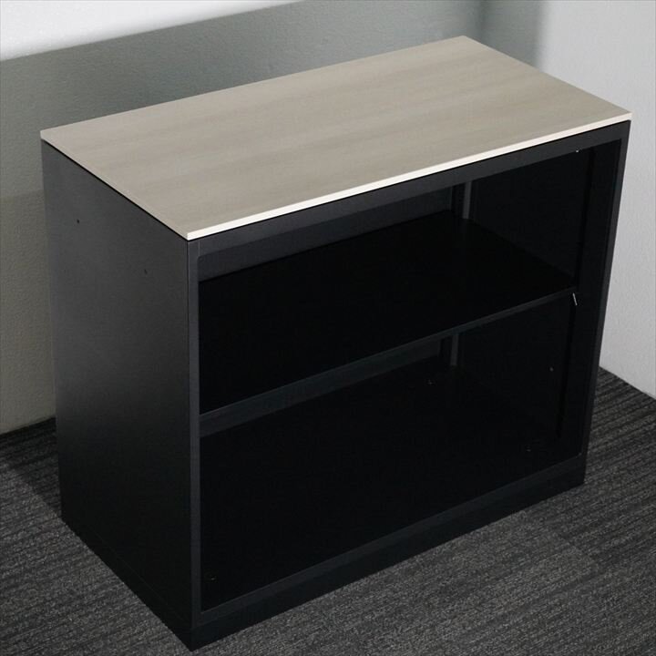 オカムラ レクトライン オープン書庫 天板付 Ｗ900 D450 H775 ZK25色