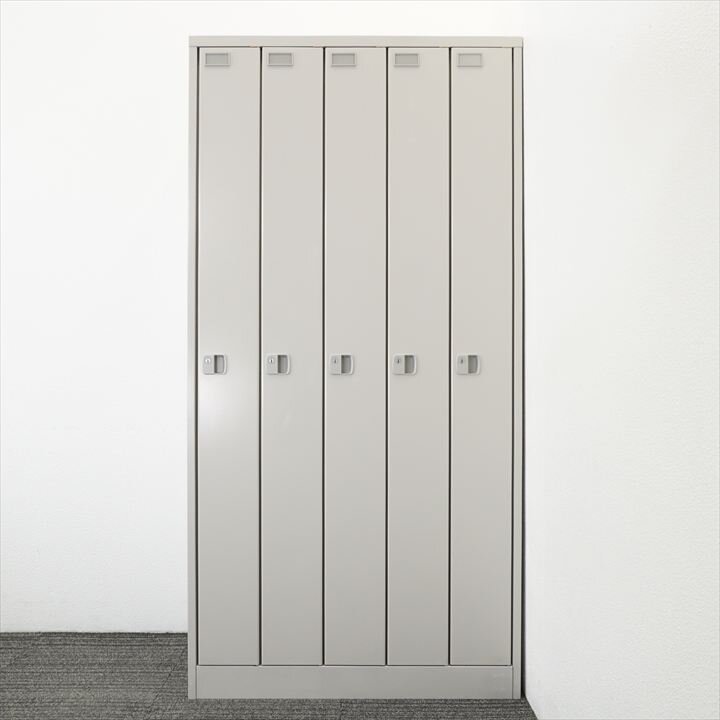 イトーキ L型 5人用ロッカー H1790 WE色