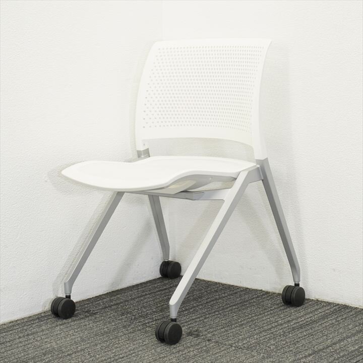 コクヨ スプライン ミーティングチェア ホワイト