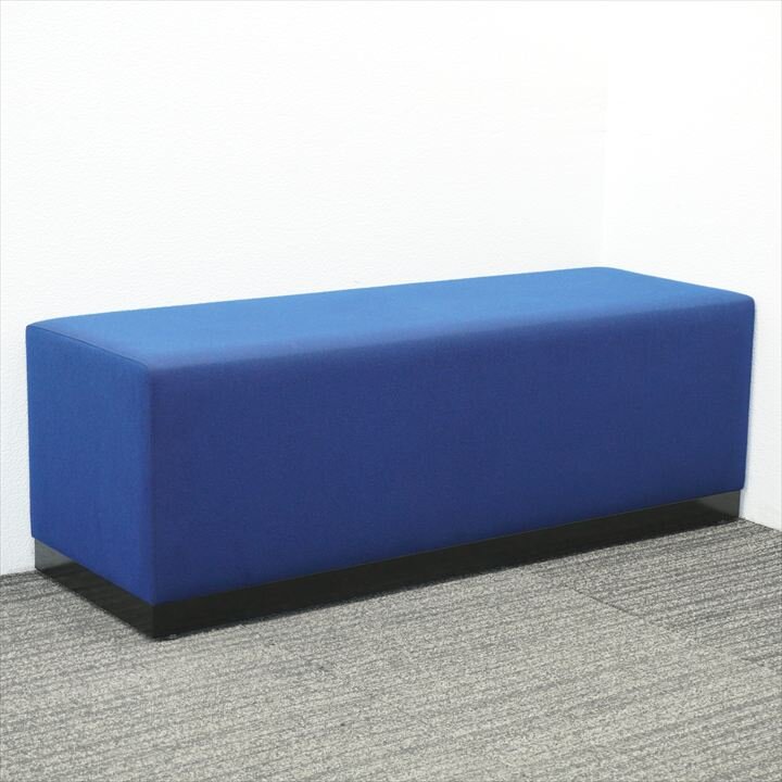 プロシード ロビーベンチ W1140 D390 H400 ブルー