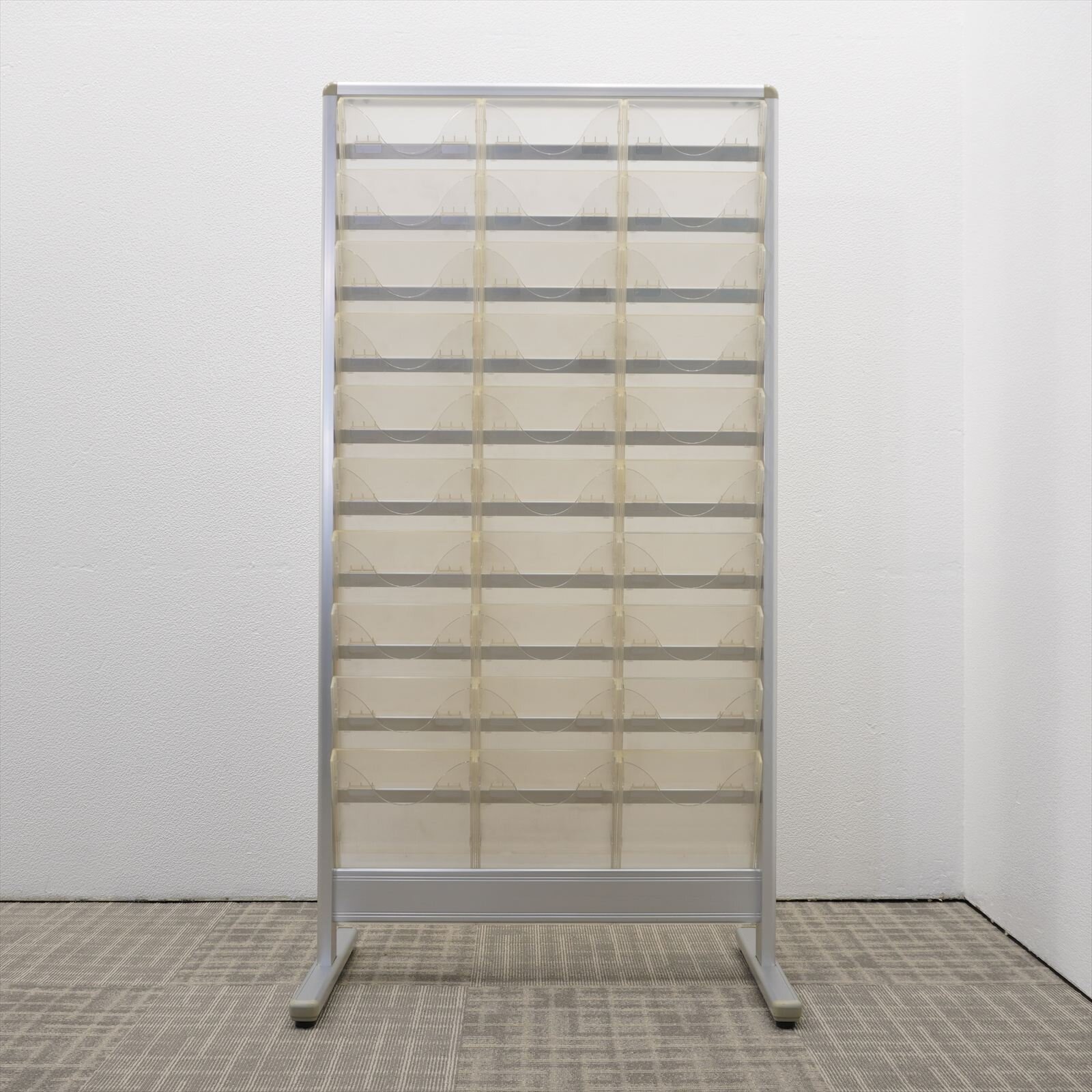 イトーキ パンフレットスタンド 3列10段