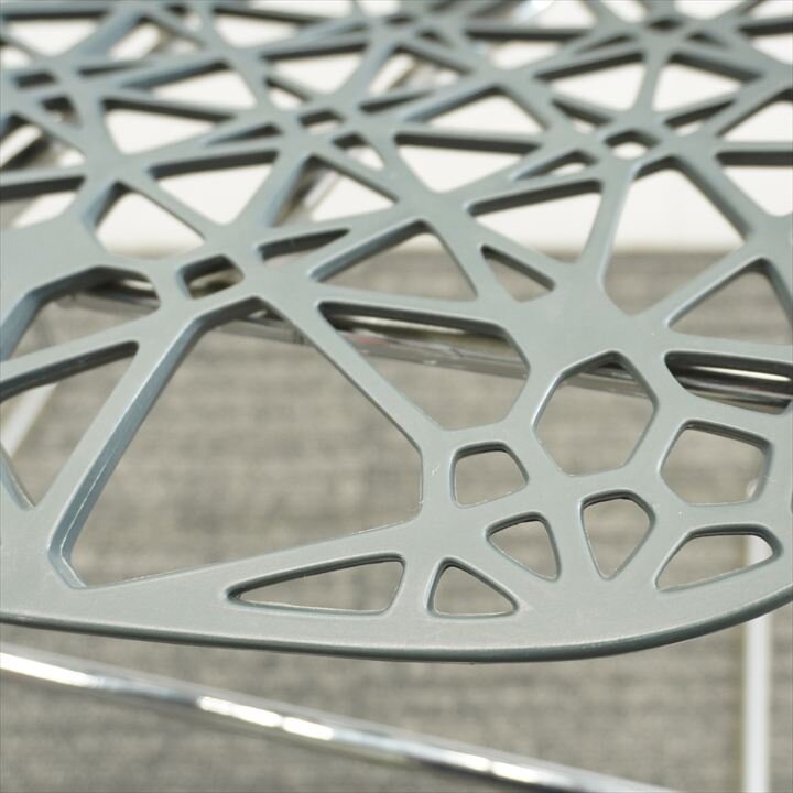 オカムラ NETT(ネット) スタッキングチェア ブラック