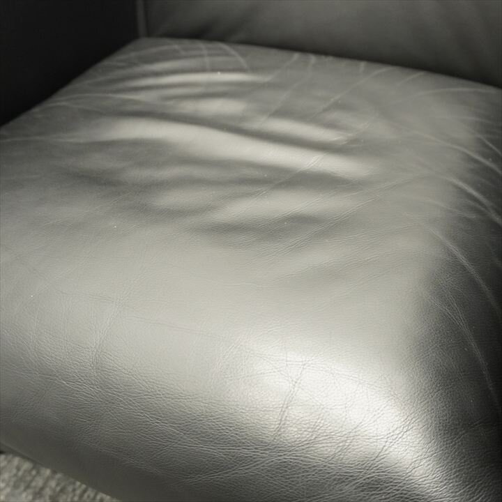 WITTMANN ヴィットマン 1Pソファ 本革 ブラック (1)