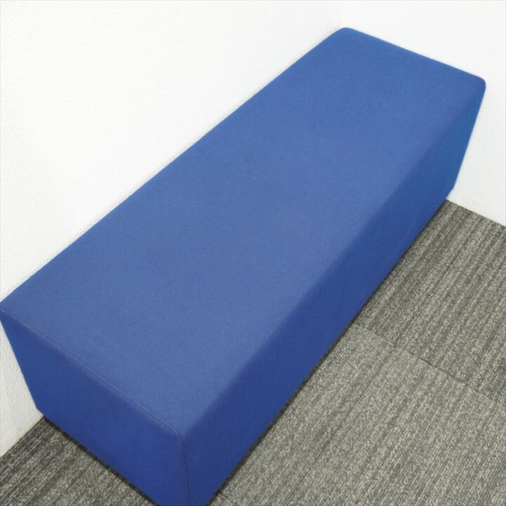 プロシード ロビーベンチ W1100 D390 H400 ブルー