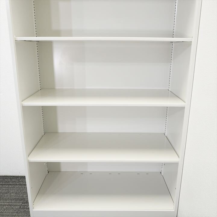 イトーキ シンライン オープン書庫 W900 D425 H2075 ベース無し W9色