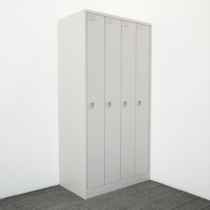 イトーキ Ｌ型 ４人用ロッカー WE色