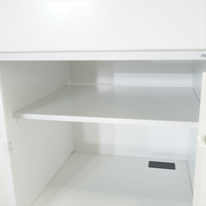 コクヨ エディア ダイヤル式8人用モバイルロッカー オートダイヤルロック(ゼロックE) H1810 ホワイト 【錠前に日焼け有り】