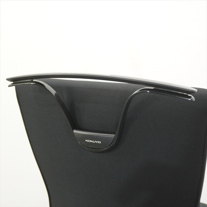 コクヨ プント ハイバック ハンガー付 ブラック