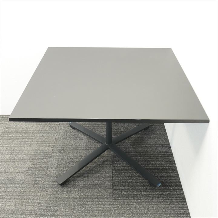 コクヨ デイズオフィス フリップトップ フラップテーブル W1050 D1050 H720 ブラック