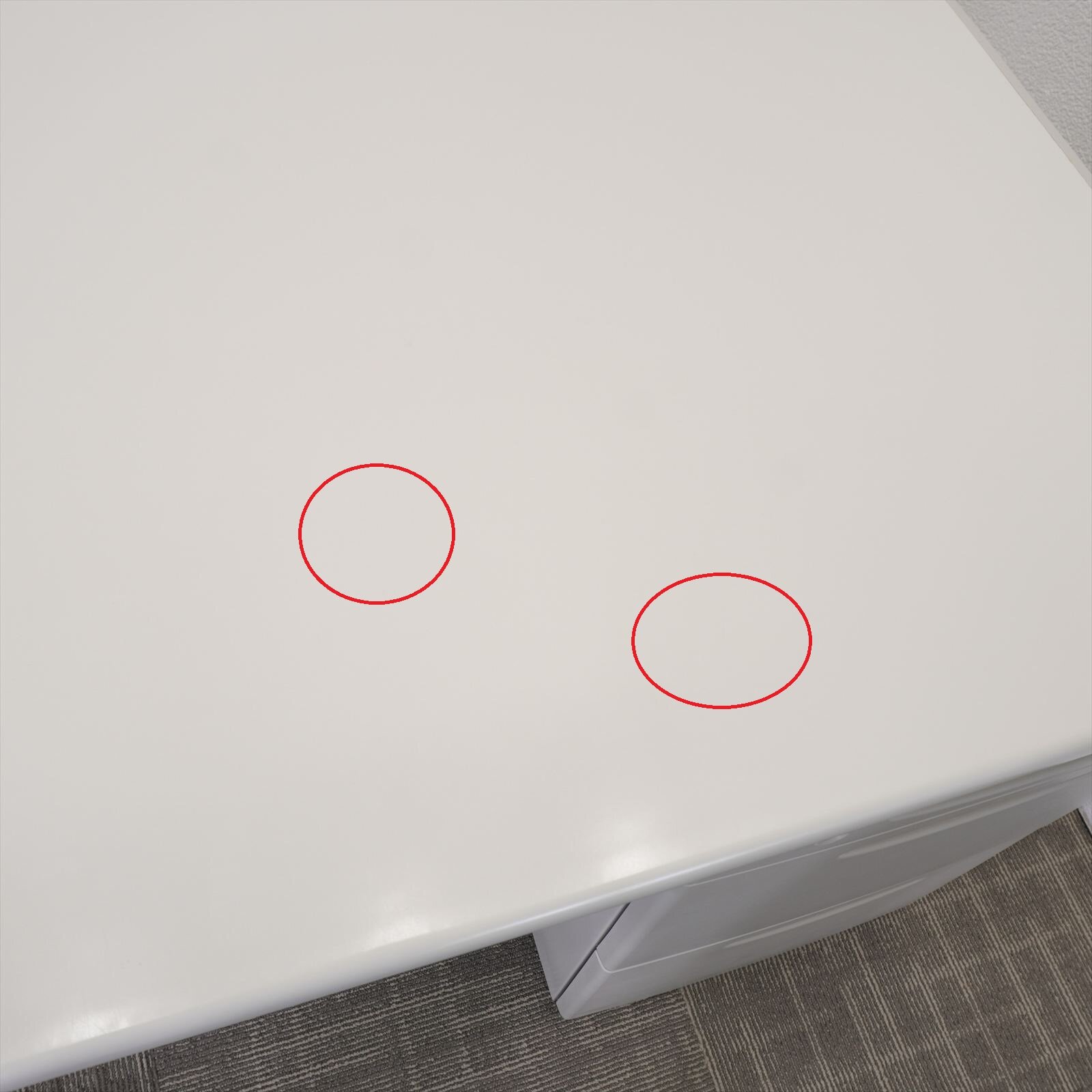 オカムラ SD-V 片袖机 127 A4X2段 特価品