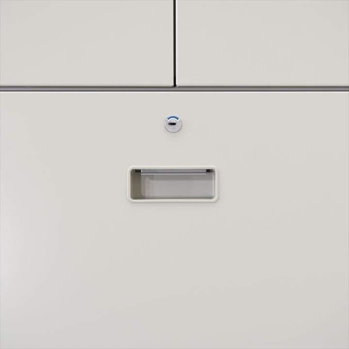 イトーキ シンライン（後期） 3段ラテラル+両開き書庫 H2140 WE色