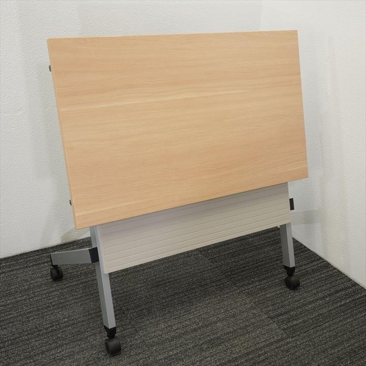 ウチダ プラッテ フラップテーブル W1000 D600 H720 木目