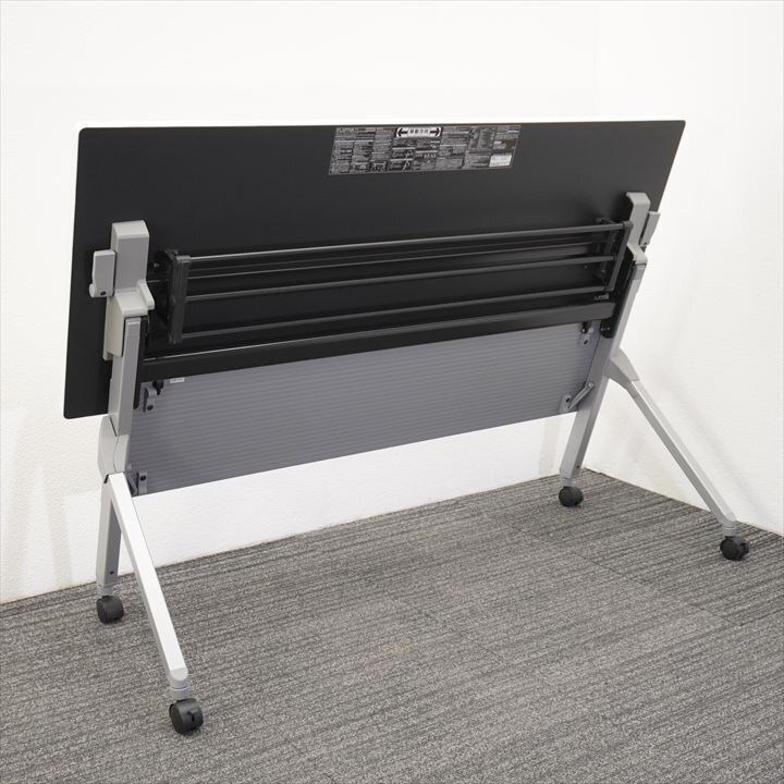 オカムラ フラプター フラップテーブル 1560 H720 ホワイト