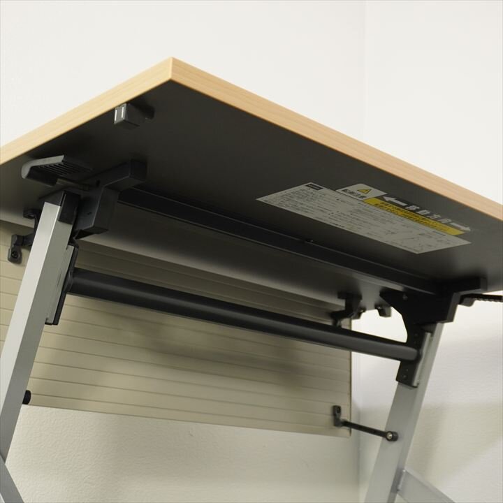 ウチダ プラッテ フラップテーブル W1000 D600 H720 木目