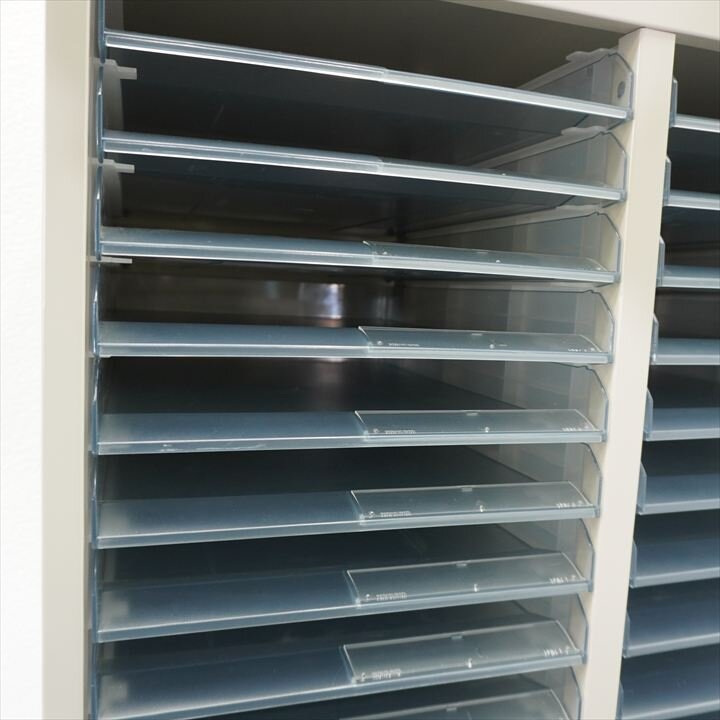 コクヨ 整理庫 ３列１８段 オープントレー W880 D400 H880 特価品（3）