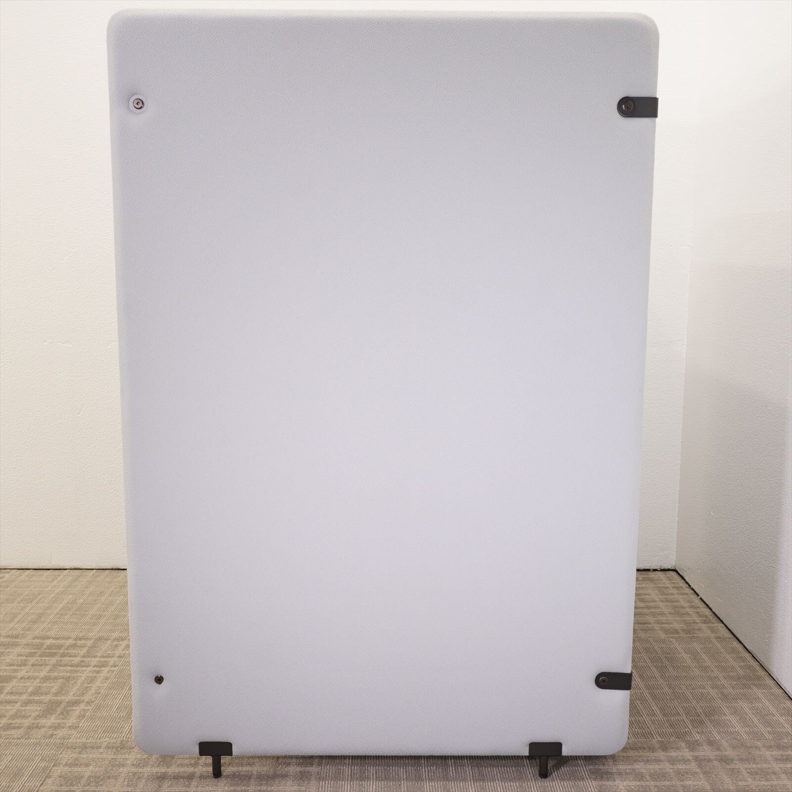 ウチダ ピルヴィオ2パネルシステム ブースセット ラウンジブースタイプ 片面用 グレー W1200 D900 H1350