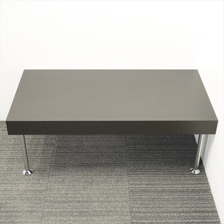 コクヨ イートイン センターテーブル 1260 H450 ウェンジブラウン