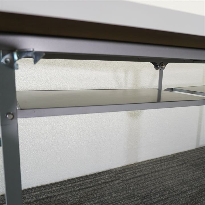 中折テーブル W1800 D600 H700 ホワイト