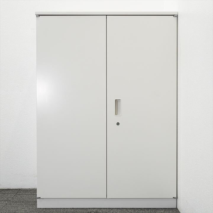 イトーキ シンラインキャビネットA4 両開き書庫 天板付 W800 D450 H1120 W9色