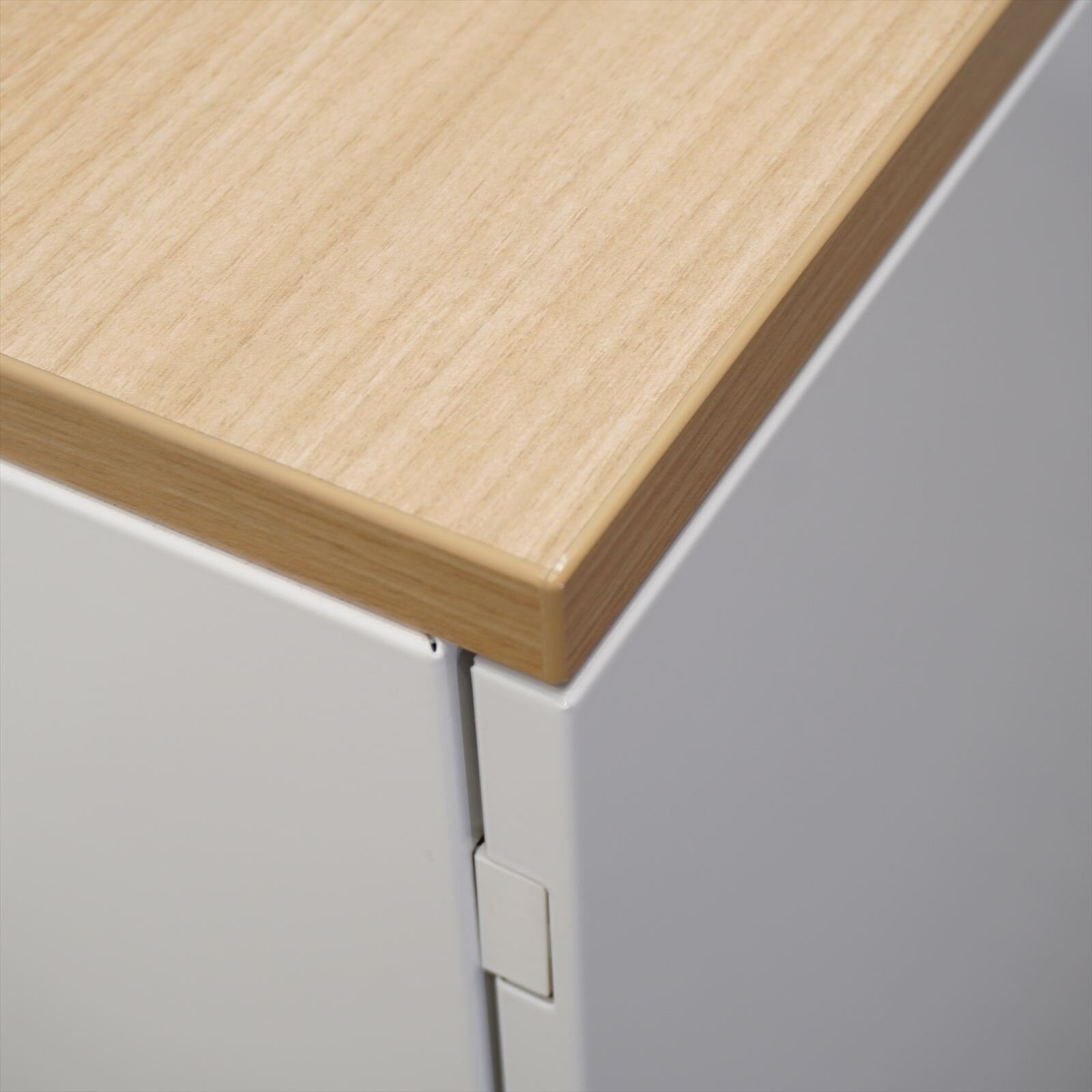 コクヨ エディア 両開き書庫 天板付 W900 D400 H985