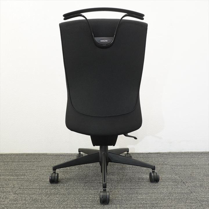 コクヨ プント ハイバック ハンガー付 ブラック