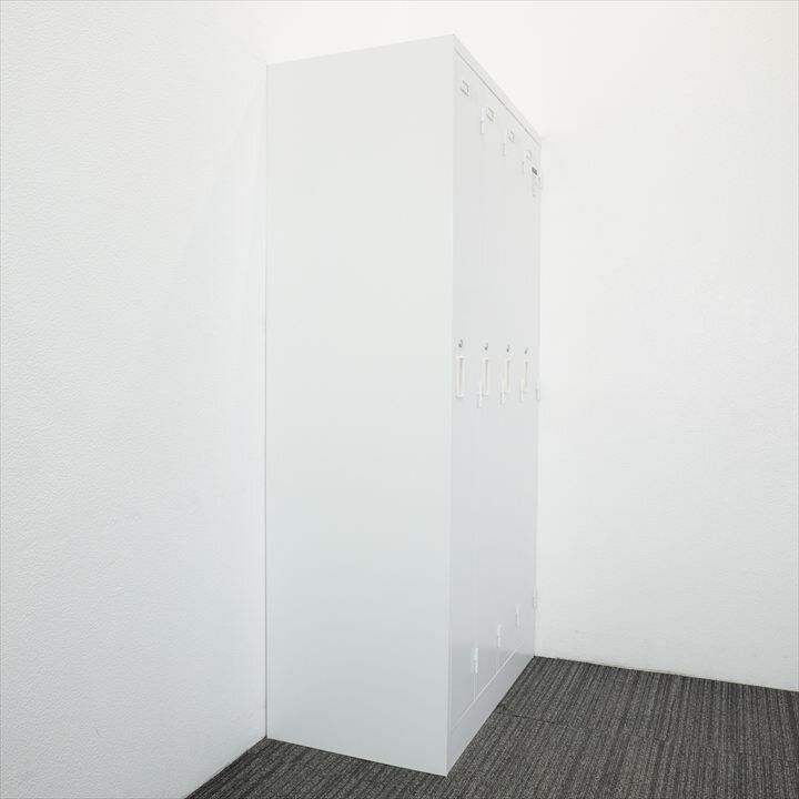 コクヨ ＬＫ ４人用ロッカー ホワイト