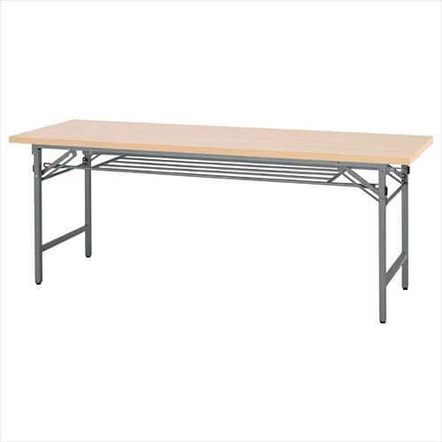 【新品／送料無料】折りたたみテーブル NTH-1845 W1800 D450 H700